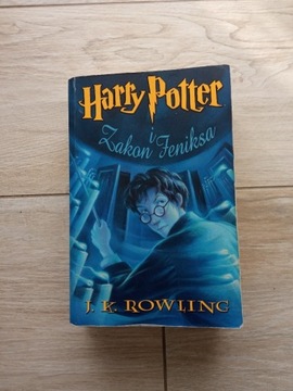 Harry Potter i Zakon Feniksa J.K. Rowling wydanie 