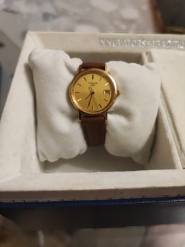 Zegarek Zloty Damski TISSOT 14K T-GOLD. SWISS MADE