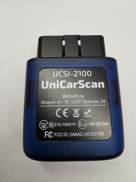 Unicarscan ucsi-2100 interfejs obd2 motoscan   