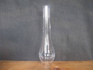 Szklany klasyczny komin_lampa naftowa_ mont.50 mm