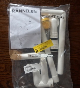 Syfon regulowany jednokomorowy Ikea Rannilen