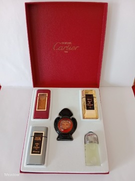 Cartier Box 5 miniaturek perfumy UNIKAT 