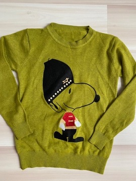 Sweter ze snoopym  s/M nowy 