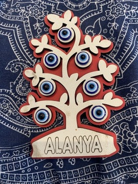 Magnes na lodówkę Alanya Turcja Oko Proroka Drzewo