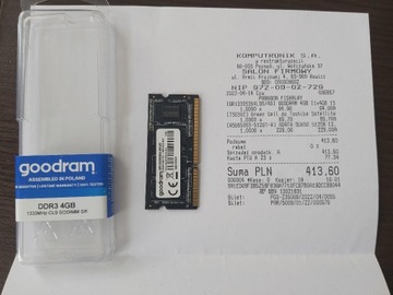 Goodgam DDR3 4GB 1333MHz CL9 SODIM