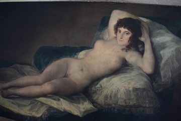  Francis Goya - ,,Naga Maja '' - replika.