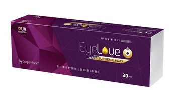 EyeLove Supreme 1-Day 30 sztuk +4,5 BC 8.4 NOWE