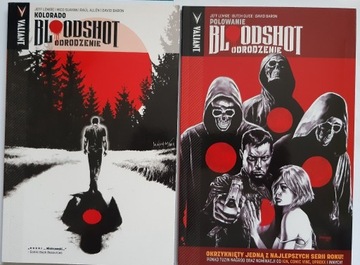 Bloodshot tomy1,2 Odrodzenie Polowanie Jeff Lemire