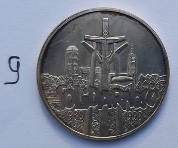 100.000 zł  SOLIDARNOŚĆ 1990 r. Stan 1