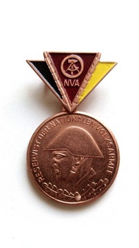 Brązowa odznaka medal rezerwisty NVA DDR NRD