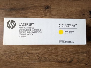 ORYGINALNY TONER HP CC532AC yellow/żółty