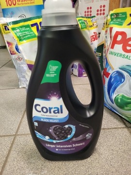 Żel do prania czarnego Coral 1,15 l NIEMCY 