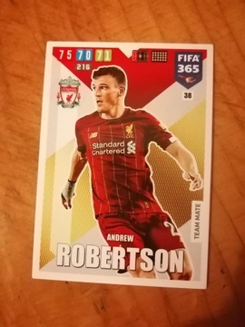 karty panini fifa 365 2020 Andrew Robertson