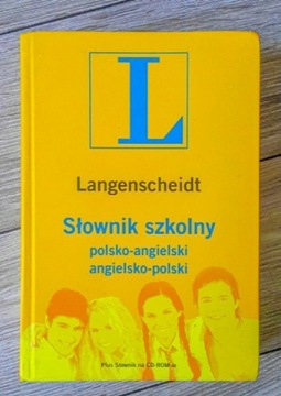 Słownik Szkolny Polsko-Angielski Langenscheidt