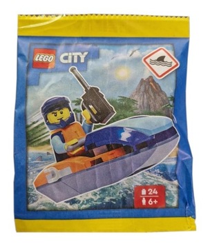 LEGO City Minifigure Polybag - Explorer with Water Scooter #952309