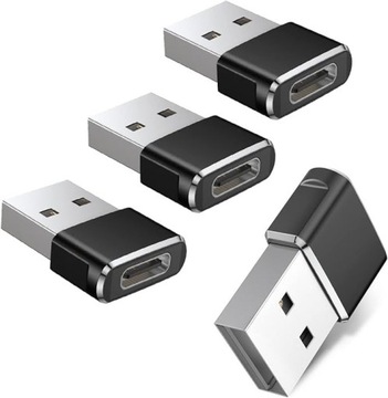 Basesailor USB C żeński na USB męski adapter 3 szt