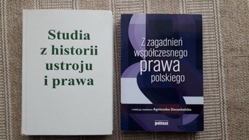 Studia z historii ustroju i prawa