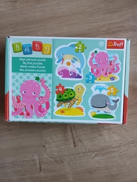 Moje pierwsze puzzle Trefl zwierzęta morskie