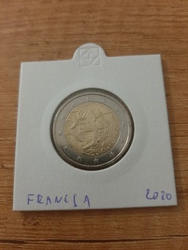 2 euro Francja , 2020, De Gaulle.