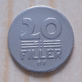 20 filler 1970 r. Węgry