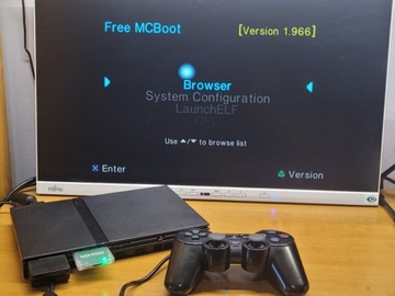 PlayStation 2 SCPH-70003+FMCB+ MX4SIO