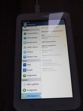 SAMSUNG GALAXY TAB 3 T110 LITE 1 GB / 8 GB biały