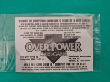 MARVEL OVERPOWER Card Game Zaproszenie