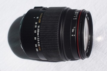 Sigma 18-200mm F/3.5-6.3 II DC OS HSM, Canon EF-S