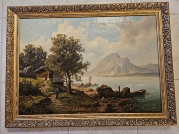 Obraz autor  Theodor Nocken,   Nad Achensee