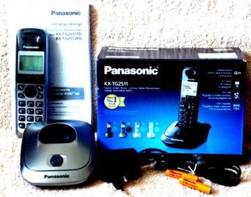 Telefon  bezprzewodowy PANASONIC KX-TG2511PD