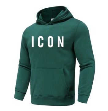 Bluza męska z napisem ICON 