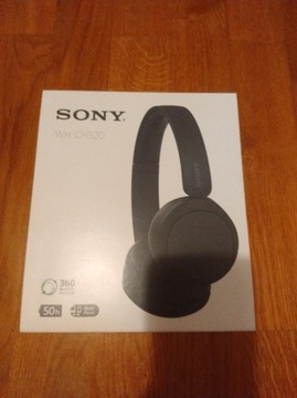 NOWE oryginalne słuchawki bezprzewodowe Bluetooth 5.2 SONY WH-CH520