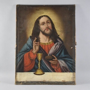 Obraz Jezusa Chrystusa Eucharystycznego 18 wiek