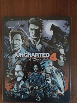 Uncharted 4 Steelbook z grą | Gra Ps4
