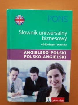 PONS Słownik uniwersalny biznesowy angielsko-pol.