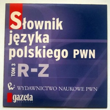 CD Słownik Języka Polskiego PWN Tom 3 R-Z NOWA