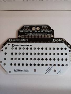 Płytki PCB Bare Metal C64+keyboard 
