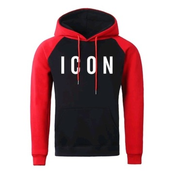 Bluza męska z napisem ICON 