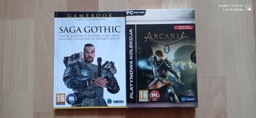 Gothic Saga Gamebook+ Arcania Platynowa kolekcja PC