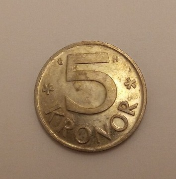 Szwecja 5 kron 2004 rok