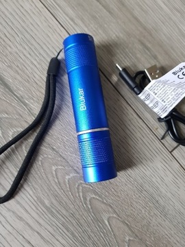 Latarka usb aluminium akumulatorowa led Blukar