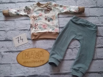 Dres Handmade 74  Bluza,Spodnie