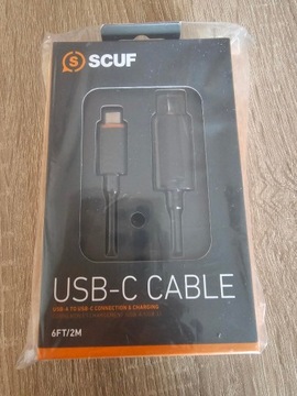 Kabel USB-C SCUF do kontrolera 2m (czarny)