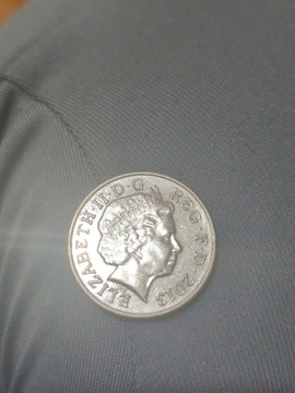 Moneta Wielka Brytania 10 pence 2013 rok