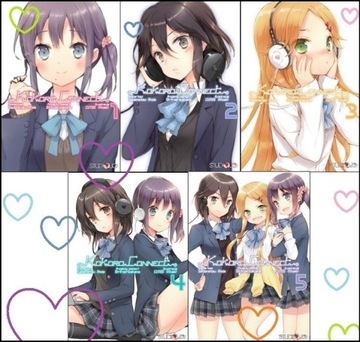 Kokoro Connect Manga Tomy 1-5 (cała seria)