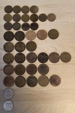 Holandia zestaw guldenów i centów ładne stany