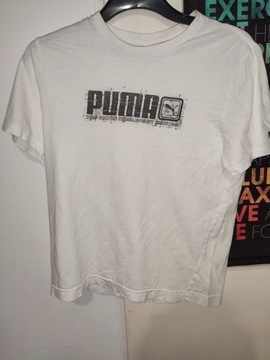 Biały T-shirt Puma roz. M