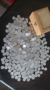 Zestaw monet PRL ponad 500 sztuk