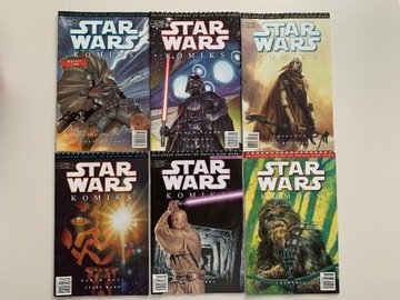 Komiksy Star Wars - Wydania specjalne 1-6/2010