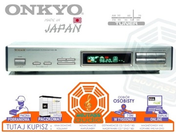 Tuner radiowy ONKYO T-4830 srebrny R1 radio 